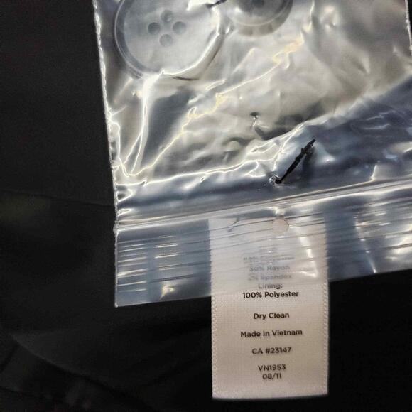 NWT TALBOTS KATE CURVY Black Blazer 10 Petite Beautiful - Picture 6 of 8